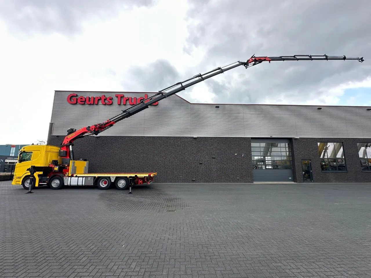 Scania R500 B8X2*6LB MET PALFINGER PK78002-SH F POWER L - Camion grue: photos 1 Scania R500 B8X2*6LB MET PALFINGER PK78002-SH F POWER L - Camion grue: photos 1