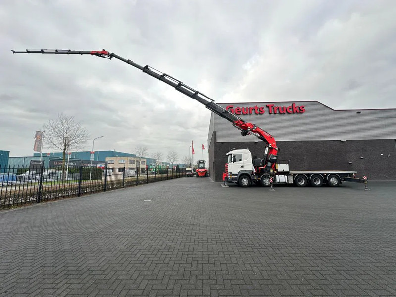 Scania R520 V8 10X4 TRIDEM + F1650RA.2.28 + JIB L816 KRAAN/KRAN/CRANE/GRUA - Camion grue: photos 5 Scania R520 V8 10X4 TRIDEM + F1650RA.2.28 + JIB L816 KRAAN/KRAN/CRANE/GRUA - Camion grue: photos 5