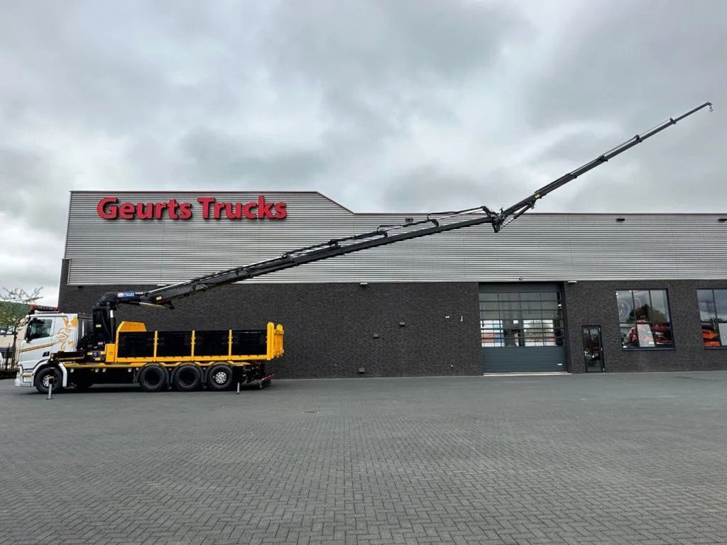 Scania R530 V8 NGS 8X4 TRIDEM MET HYVA 2Z KIPPER + HMF - Camion grue, Camion benne: photos 4 Scania R530 V8 NGS 8X4 TRIDEM MET HYVA 2Z KIPPER + HMF - Camion grue, Camion benne: photos 4