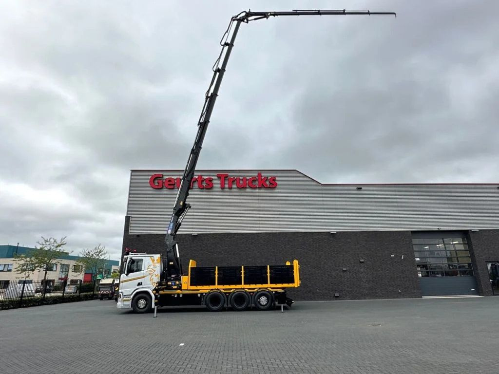 Scania R530 V8 NGS 8X4 TRIDEM MET HYVA 2Z KIPPER + HMF - Camion grue, Camion benne: photos 5 Scania R530 V8 NGS 8X4 TRIDEM MET HYVA 2Z KIPPER + HMF - Camion grue, Camion benne: photos 5