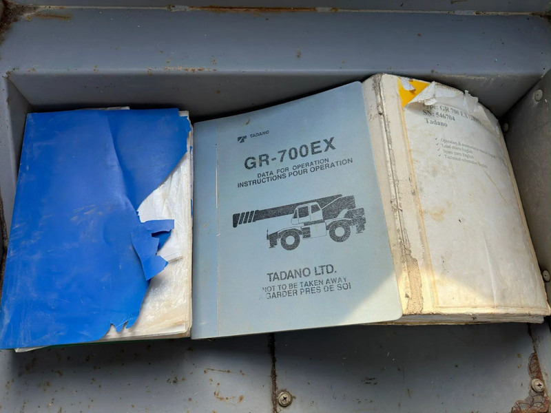 Grue automotrice lente Tadano GR-700E-1-00211 + JIB ROUGH TERRAIN CRANE/RT CRANE: photos 20 Grue automotrice lente Tadano GR-700E-1-00211 + JIB ROUGH TERRAIN CRANE/RT CRANE: photos 20