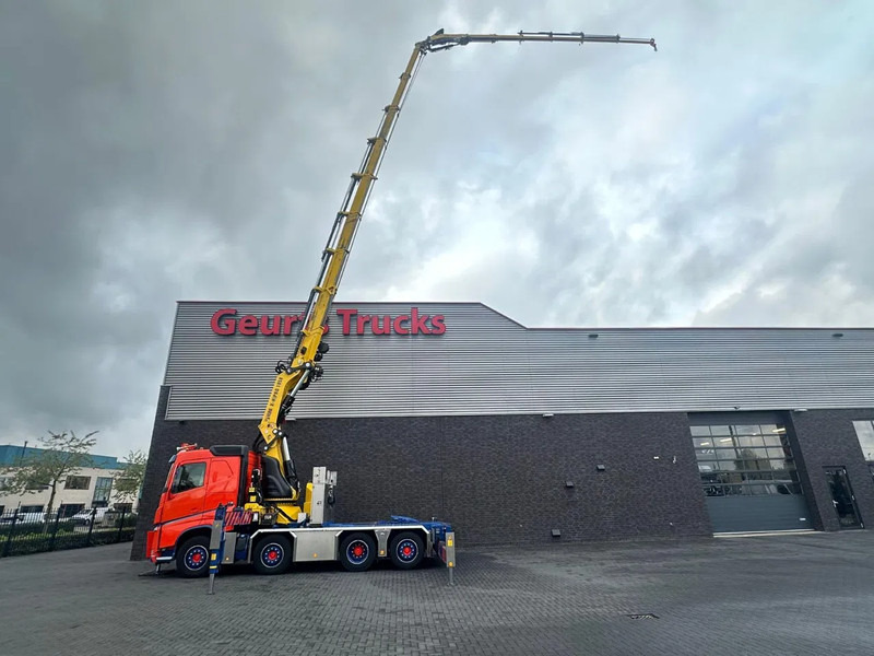 Volvo FH 8x2 FR TREKKER / BAKWAGEN MET HIAB X-HIPRO 1058 E8 MET JIB 150X-6 + LIER KRAAN / KRAN / CRANE / GRUA - Tracteur routier: photos 4 Volvo FH 8x2 FR TREKKER / BAKWAGEN MET HIAB X-HIPRO 1058 E8 MET JIB 150X-6 + LIER KRAAN / KRAN / CRANE / GRUA - Tracteur routier: photos 4