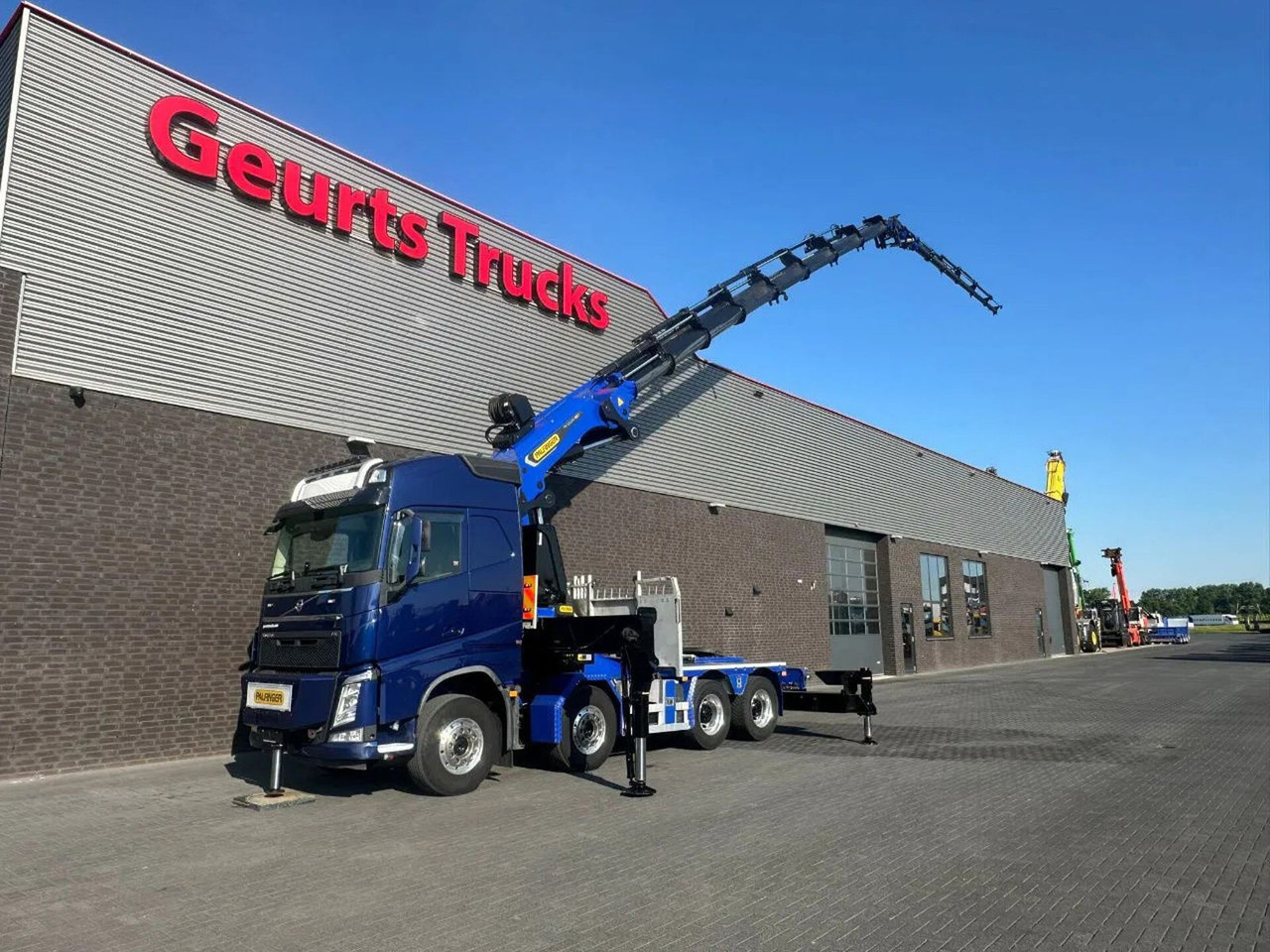 Volvo FH 540 8X4 TREKKER / BAKWAGEN MET PALFINGER PK13 - Camion grue: photos 2 Volvo FH 540 8X4 TREKKER / BAKWAGEN MET PALFINGER PK13 - Camion grue: photos 2