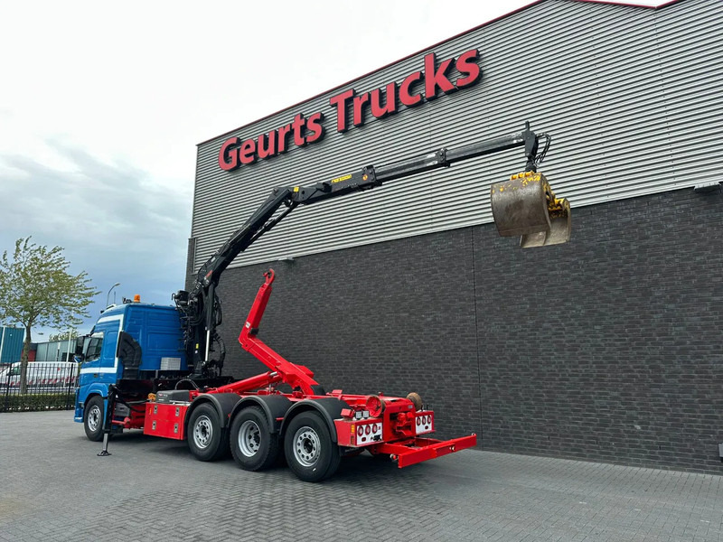 Volvo FM 500 8X2 HIAB MULTILIFT HAAKARMSYSTEM / ABROLLKIPPER / HOOKLIFT MET HIAB LOGLIFT 165Z LAADKRAAN - Camion ampliroll, Camion grue: photos 3 Volvo FM 500 8X2 HIAB MULTILIFT HAAKARMSYSTEM / ABROLLKIPPER / HOOKLIFT MET HIAB LOGLIFT 165Z LAADKRAAN - Camion ampliroll, Camion grue: photos 3