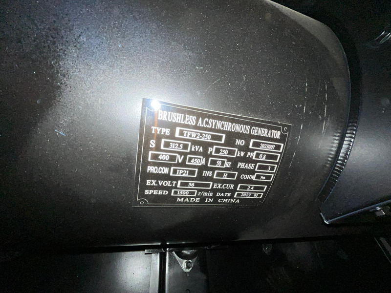 Groupe électrogène neuf Giga power Giga power 312.5 kVa silent generator set - LT-W250GF: photos 11