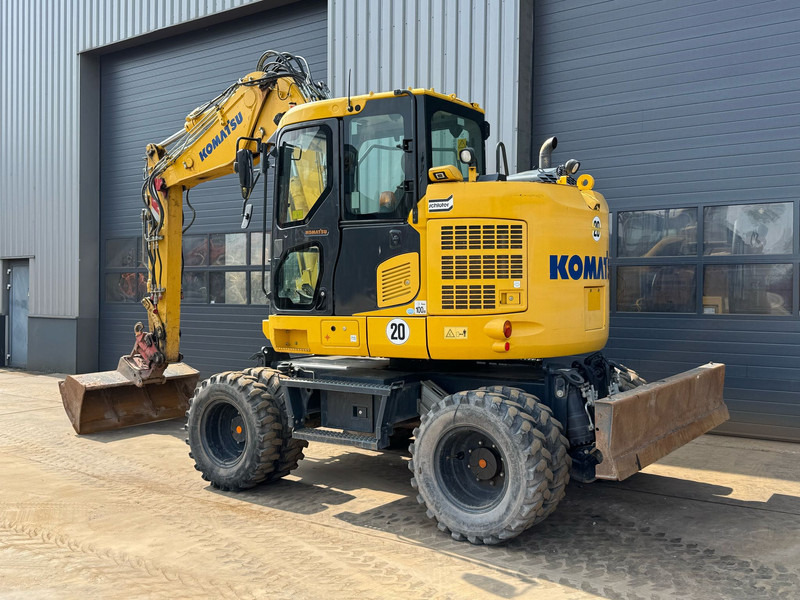 Komatsu PW118MR-11 - Pelle sur pneus: photos 3 Komatsu PW118MR-11 - Pelle sur pneus: photos 3