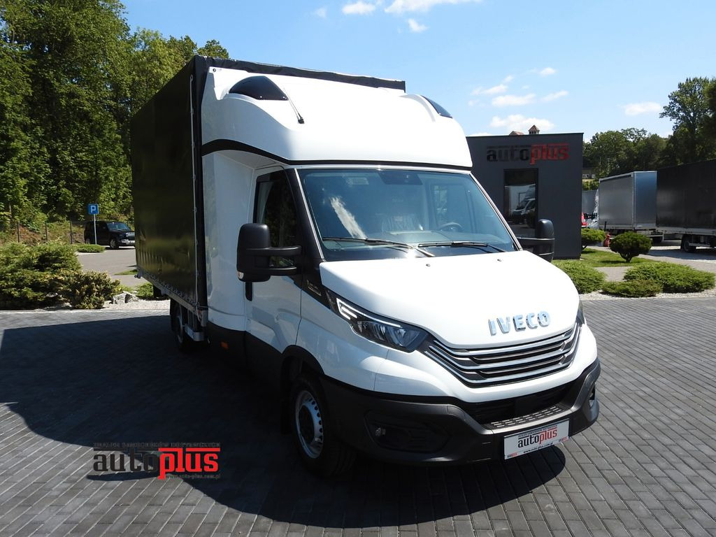 Iveco DAILY 35S18 NEUE PRITSCHE PLANE 8 PALETTEN A/C - Véhicule utilitaire plateau baché, Utilitaire double cabine: photos 1 Iveco DAILY 35S18 NEUE PRITSCHE PLANE 8 PALETTEN A/C - Véhicule utilitaire plateau baché, Utilitaire double cabine: photos 1