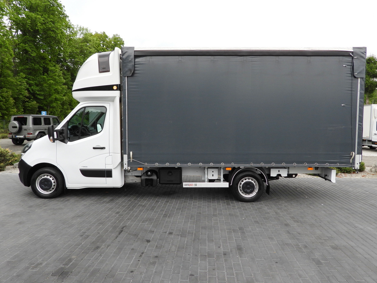 Véhicule utilitaire plateau baché OPEL MOVANO  TARPAULIN 10 PALLETS CRUISE CONTROL NAVIGATION LED LIGHTS PNEUMATICS AIR CONDITIONING  165HP: photos 9