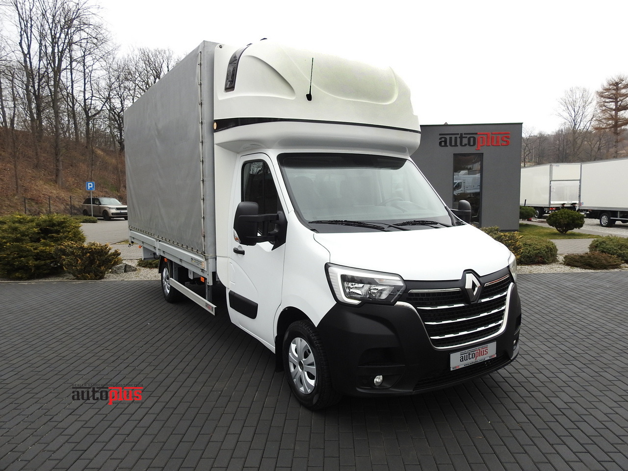 RENAULT MASTER TARPAULIN 10 PALLETS WEBASTO CRUISE CONTROL LED LIGHTS PNEUMATICS AIR CONDITIONING 165HP - Véhicule utilitaire plateau baché: photos 1 RENAULT MASTER TARPAULIN 10 PALLETS WEBASTO CRUISE CONTROL LED LIGHTS PNEUMATICS AIR CONDITIONING 165HP - Véhicule utilitaire plateau baché: photos 1