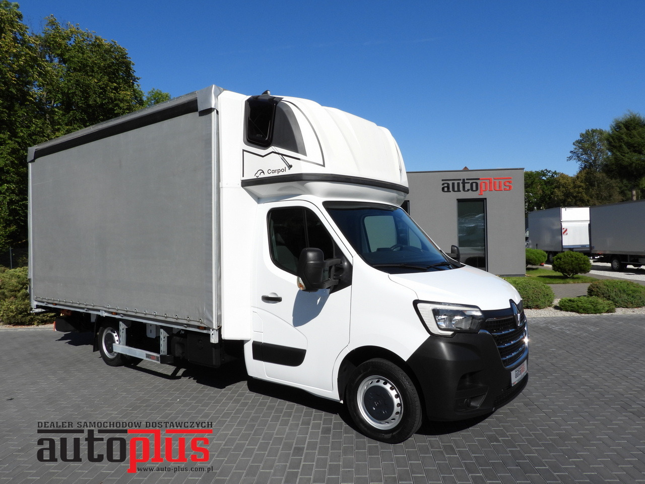 RENAULT MASTER TARPAULIN LIFT 10 PALLETS WEBASTO CRUISE CONTROL LED LIGHTS PNEUMATICS AIR CONDITIONING 165HP - Véhicule utilitaire plateau baché: photos 1 RENAULT MASTER TARPAULIN LIFT 10 PALLETS WEBASTO CRUISE CONTROL LED LIGHTS PNEUMATICS AIR CONDITIONING 165HP - Véhicule utilitaire plateau baché: photos 1