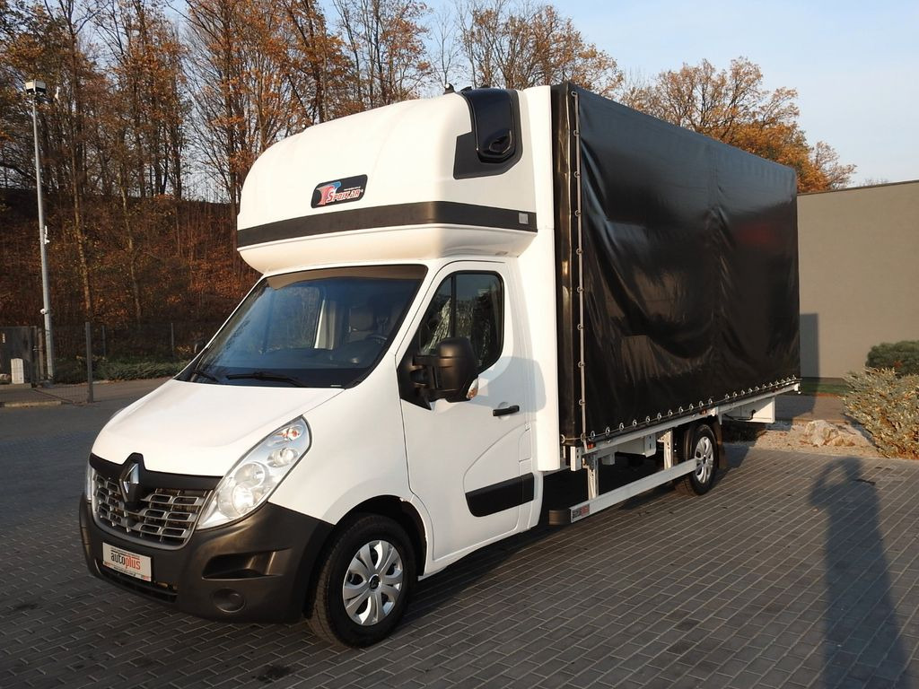 Véhicule utilitaire plateau baché Renault MASTER PRITSCHE PLANE 10 PALETTEN WEBASTO A/C: photos 6