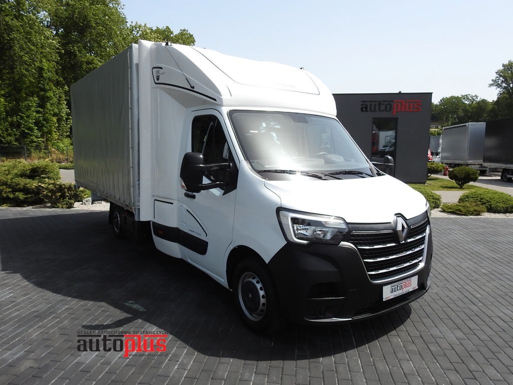 Renault MASTER PRITSCHE PLANE 10 PALETTEN WEBASTO - Véhicule utilitaire plateau baché, Utilitaire double cabine: photos 1 Renault MASTER PRITSCHE PLANE 10 PALETTEN WEBASTO - Véhicule utilitaire plateau baché, Utilitaire double cabine: photos 1