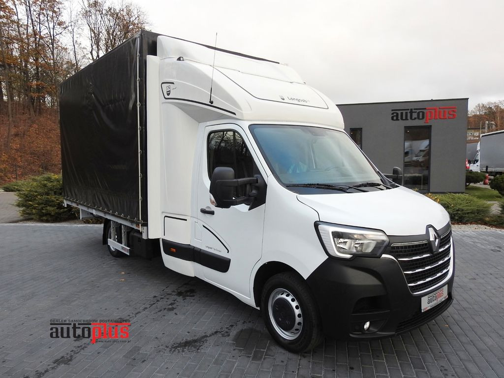 Renault MASTER PRITSCHE PLANE 10 PALETTEN WEBASTO TEMPOM - Véhicule utilitaire plateau baché, Utilitaire double cabine: photos 1 Renault MASTER PRITSCHE PLANE 10 PALETTEN WEBASTO TEMPOM - Véhicule utilitaire plateau baché, Utilitaire double cabine: photos 1