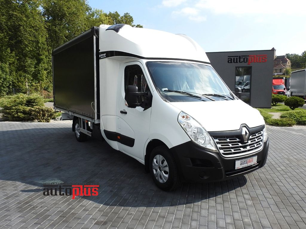 Renault MASTER PRITSCHE PLANE 8 PALETTEN TEMPOMAT - Véhicule utilitaire plateau baché, Utilitaire double cabine: photos 1 Renault MASTER PRITSCHE PLANE 8 PALETTEN TEMPOMAT - Véhicule utilitaire plateau baché, Utilitaire double cabine: photos 1
