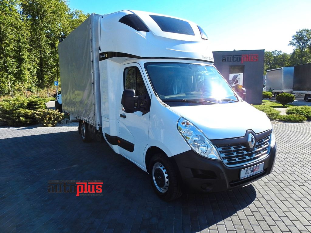 Renault MASTER PRITSCHE PLANE 8 PALETTEN WEBASTO A/C - Véhicule utilitaire plateau baché, Utilitaire double cabine: photos 1 Renault MASTER PRITSCHE PLANE 8 PALETTEN WEBASTO A/C - Véhicule utilitaire plateau baché, Utilitaire double cabine: photos 1
