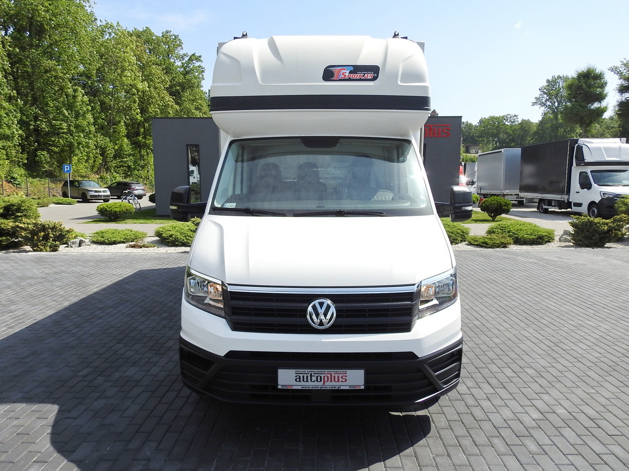 VOLKSWAGEN CRAFTER TARPAULIN LIFT 8 PALLETS WEBASTO CRUISE CONTROL  180HP - Véhicule utilitaire plateau baché: photos 5 VOLKSWAGEN CRAFTER TARPAULIN LIFT 8 PALLETS WEBASTO CRUISE CONTROL  180HP - Véhicule utilitaire plateau baché: photos 5