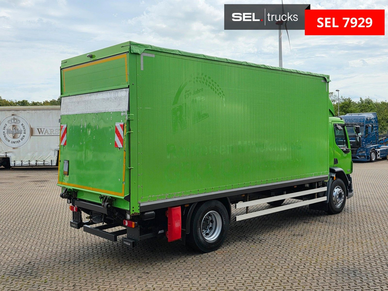 DAF FA LF 55.300 / Ladebordwand + Kofferseite - Camion à rideaux coulissants: photos 5 DAF FA LF 55.300 / Ladebordwand + Kofferseite - Camion à rideaux coulissants: photos 5