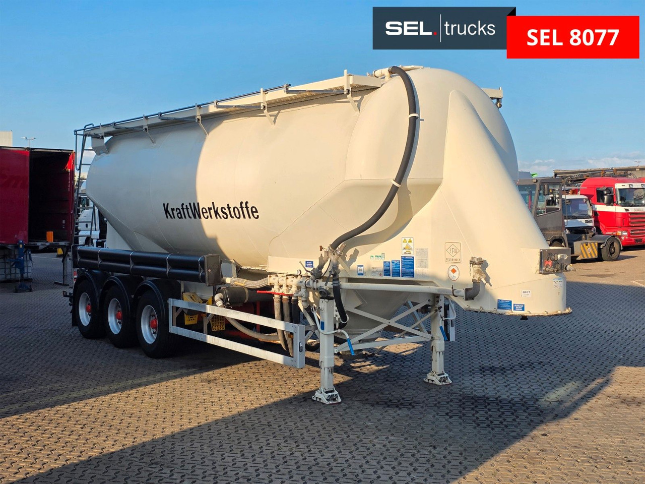 Feldbinder EUT 40.3/7645/A/2 / 1 Kammer - Citerne pulvérulente: photos 3 Feldbinder EUT 40.3/7645/A/2 / 1 Kammer - Citerne pulvérulente: photos 3