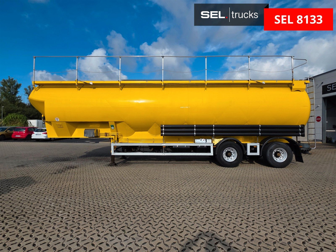 Citerne pulvérulente Feldbinder EUT 58.2 / 58 m3: photos 8 Citerne pulvérulente Feldbinder EUT 58.2 / 58 m3: photos 8