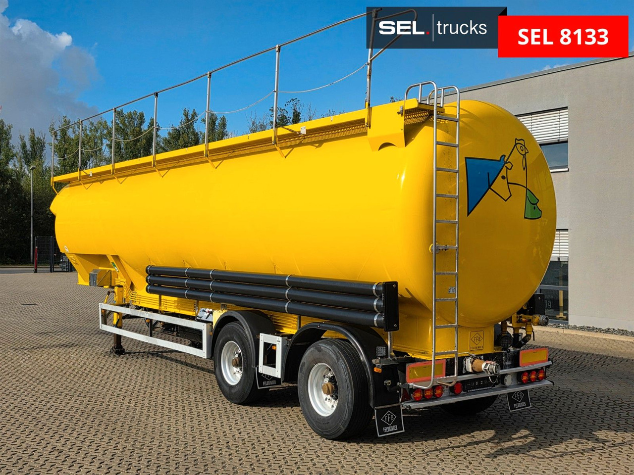 Citerne pulvérulente Feldbinder EUT 58.2 / 58 m3: photos 7 Citerne pulvérulente Feldbinder EUT 58.2 / 58 m3: photos 7