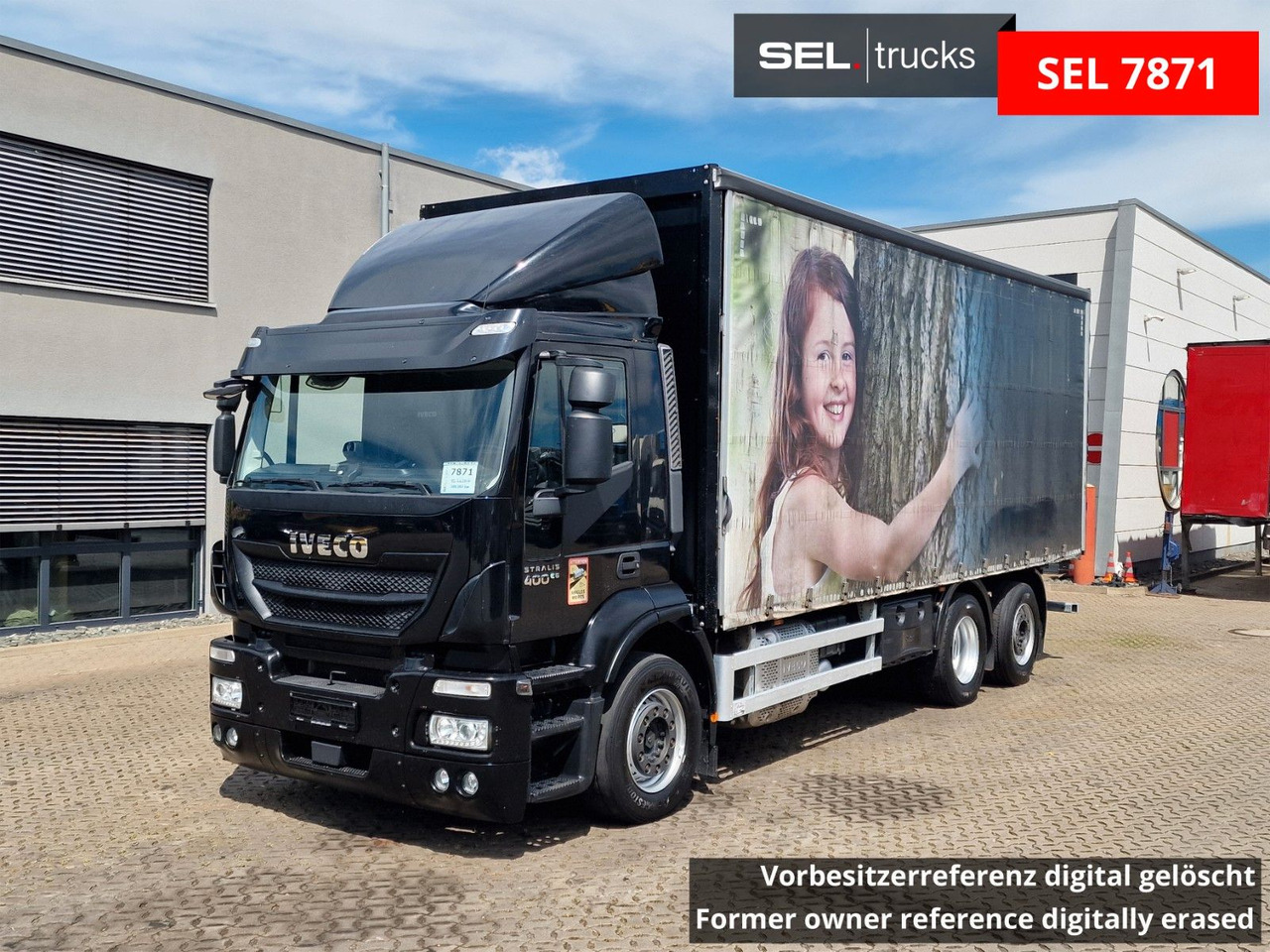 Iveco Stralis 400 / Staplerhalterung / Lenk-Liftachse - Camion à rideaux coulissants: photos 1 Iveco Stralis 400 / Staplerhalterung / Lenk-Liftachse - Camion à rideaux coulissants: photos 1