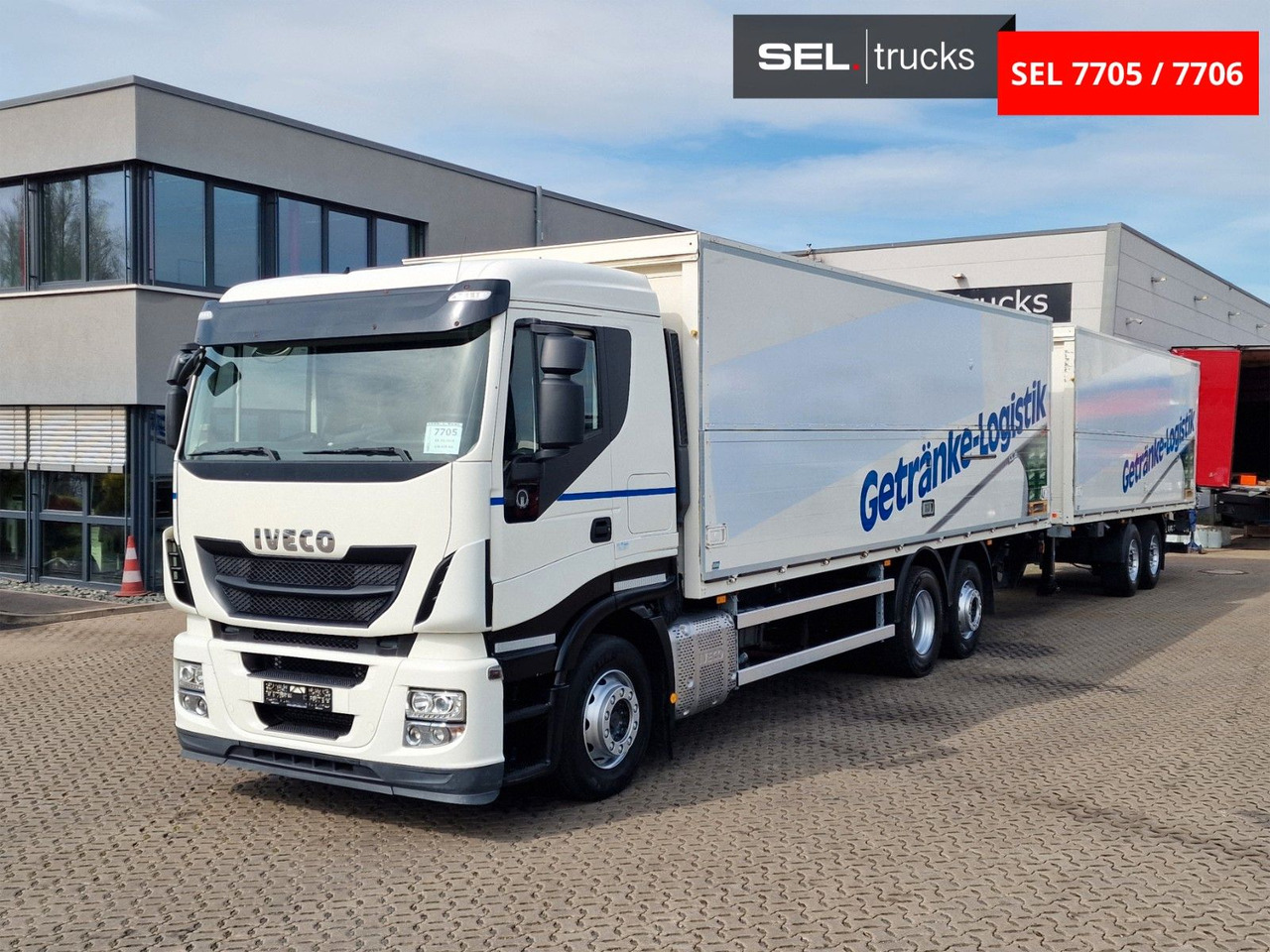 Iveco Stralis 420 / Intarder / Ldbw / Lenkachse - Camion pour le transport de boissons: photos 1 Iveco Stralis 420 / Intarder / Ldbw / Lenkachse - Camion pour le transport de boissons: photos 1