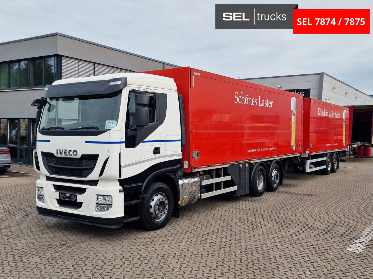 Iveco Stralis 420 / Ladebordwand / Lenkachse /Liftache - Camion pour le transport de boissons: photos 1 Iveco Stralis 420 / Ladebordwand / Lenkachse /Liftache - Camion pour le transport de boissons: photos 1