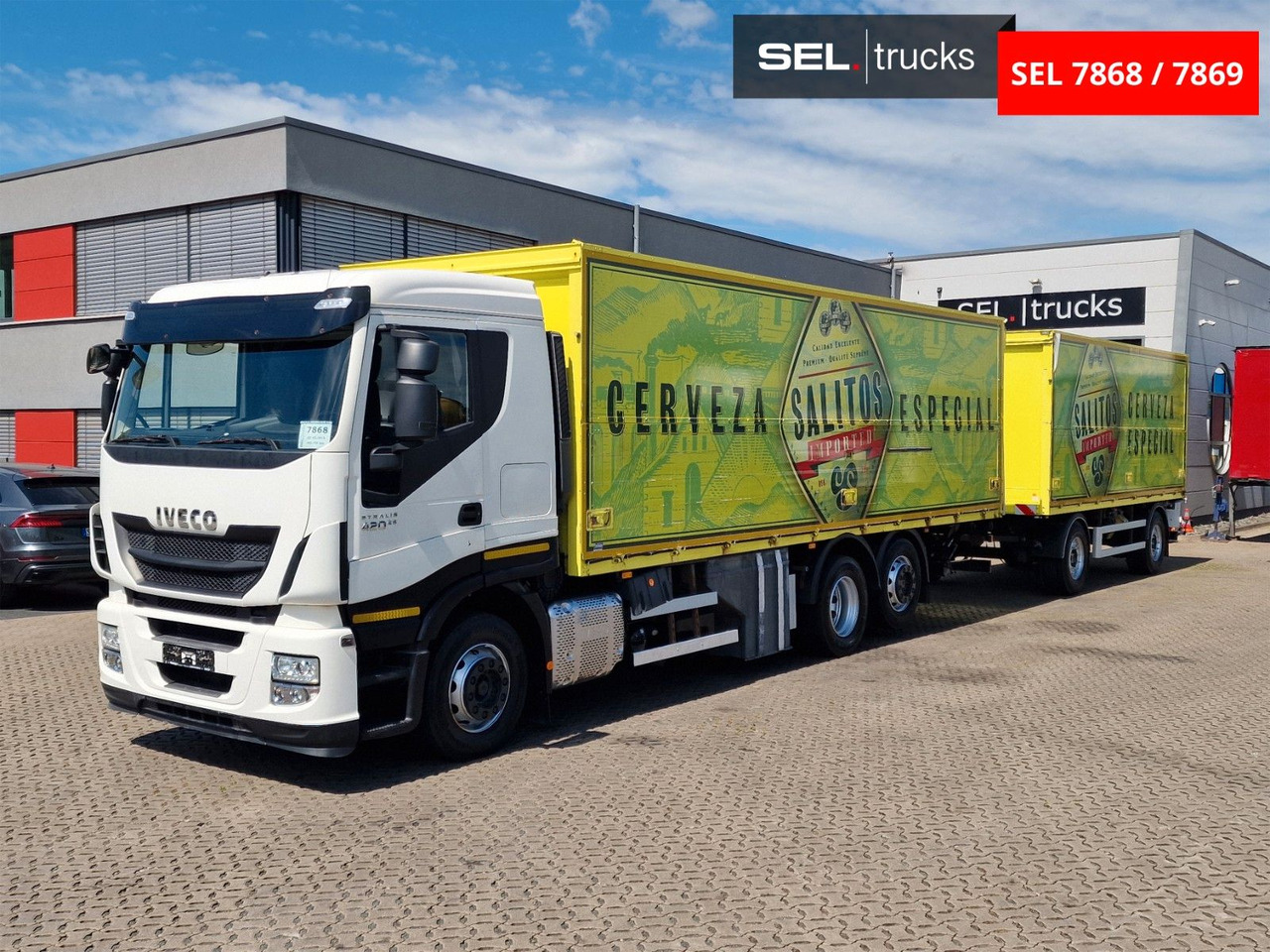 Iveco Stralis 420 / Ldbw / Lenkachse (KOMPLETT) - Camion pour le transport de boissons: photos 1 Iveco Stralis 420 / Ldbw / Lenkachse (KOMPLETT) - Camion pour le transport de boissons: photos 1