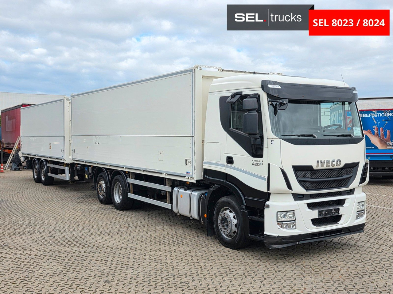 Iveco Stralis 420 / Ldbw /  Lenkachse / Liftachse - Camion pour le transport de boissons: photos 3 Iveco Stralis 420 / Ldbw /  Lenkachse / Liftachse - Camion pour le transport de boissons: photos 3