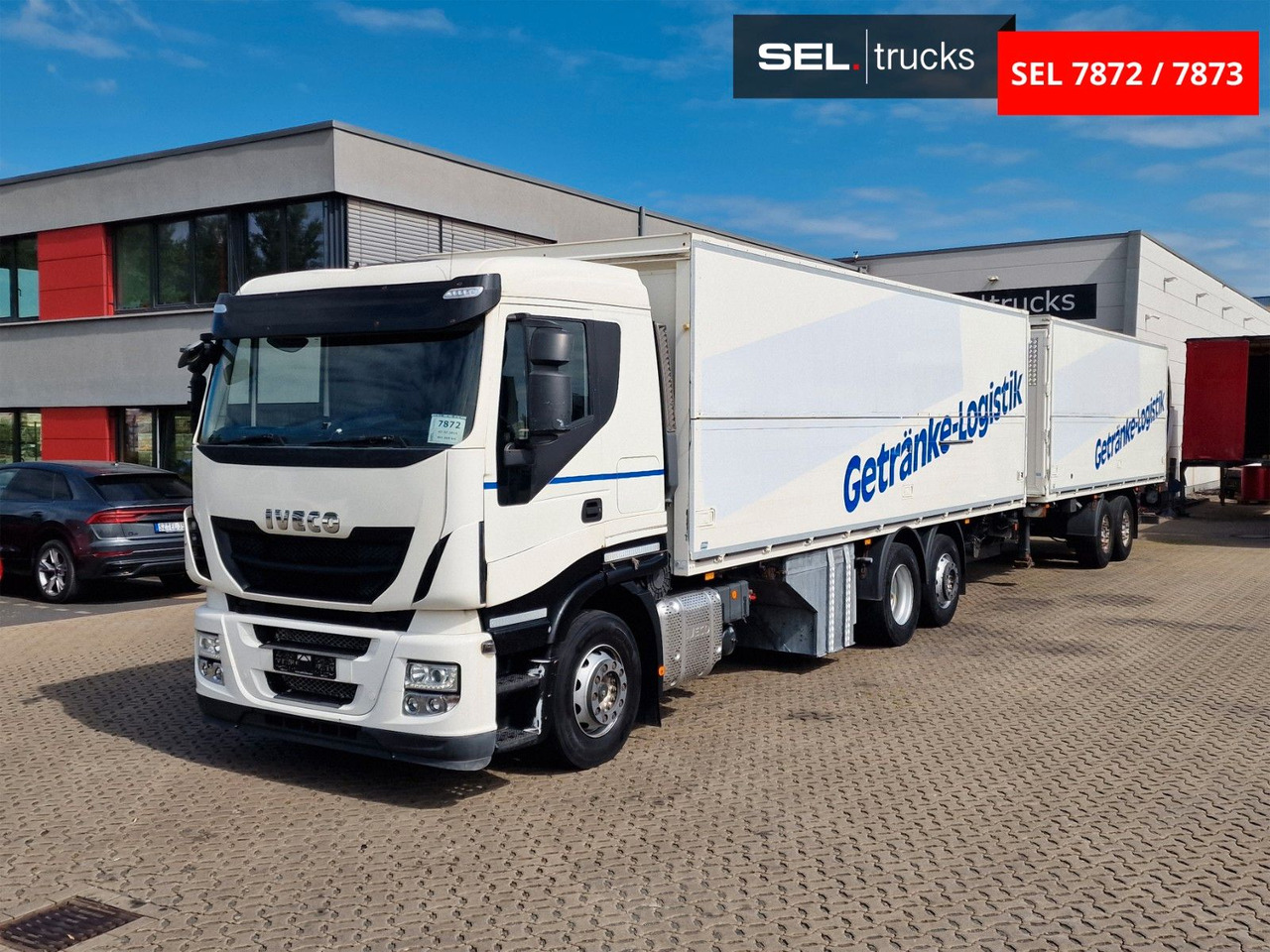 Iveco Stralis 420 / ZF Intarder / Ldbw / Lenkachse - Camion pour le transport de boissons: photos 1 Iveco Stralis 420 / ZF Intarder / Ldbw / Lenkachse - Camion pour le transport de boissons: photos 1