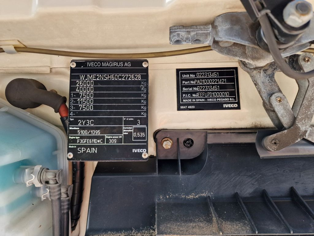 Camion pour le transport de boissons Iveco Stralis 420 / ZF Intarder / Ldbw / Lenkachse Iveco Stralis 420 / ZF Intarder / Ldbw / Lenkachse: photos 14