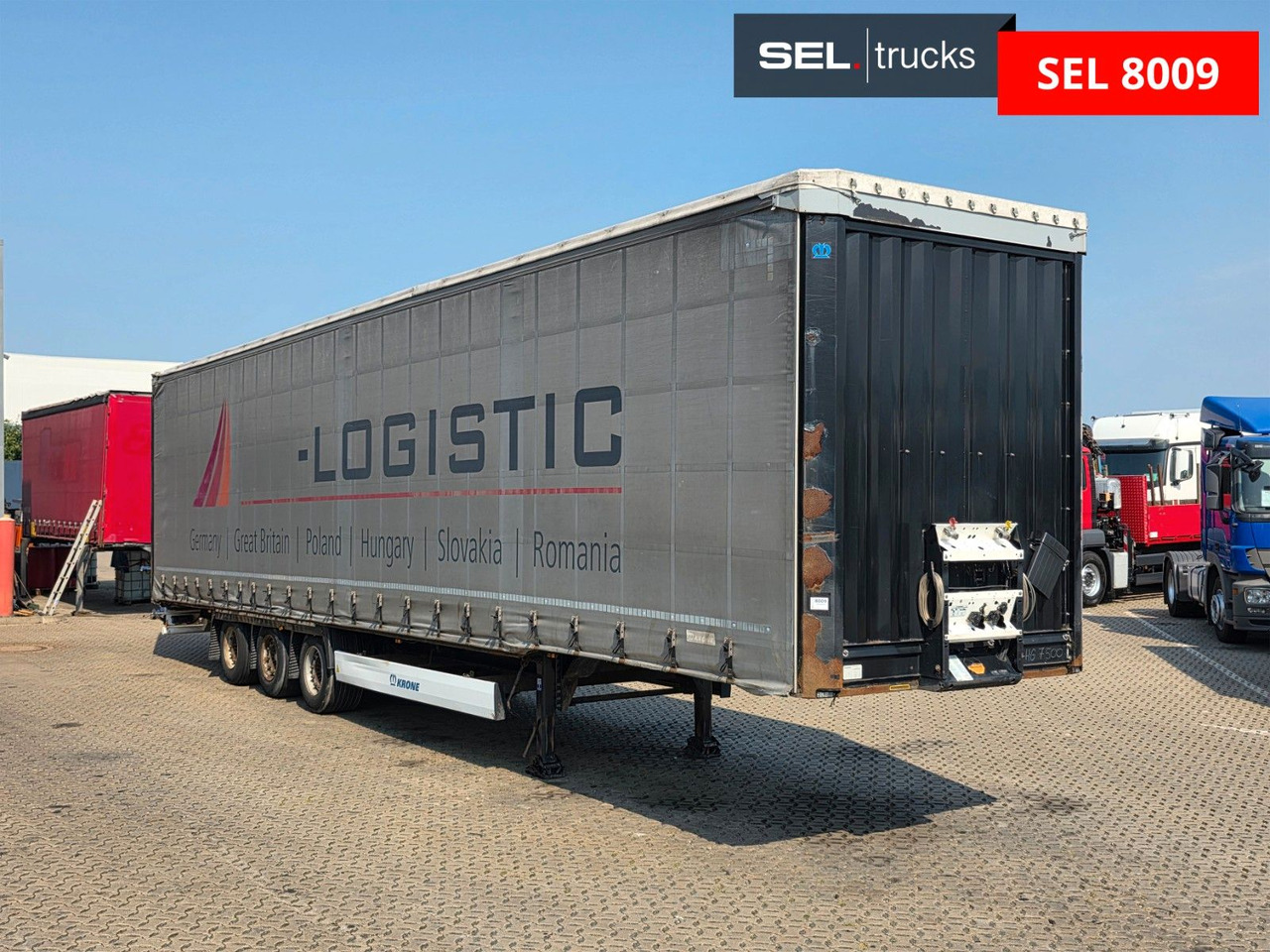 Krone SD / Hubdach / EDSCHA / Mega - Semi-remorque rideaux coulissants: photos 3 Krone SD / Hubdach / EDSCHA / Mega - Semi-remorque rideaux coulissants: photos 3