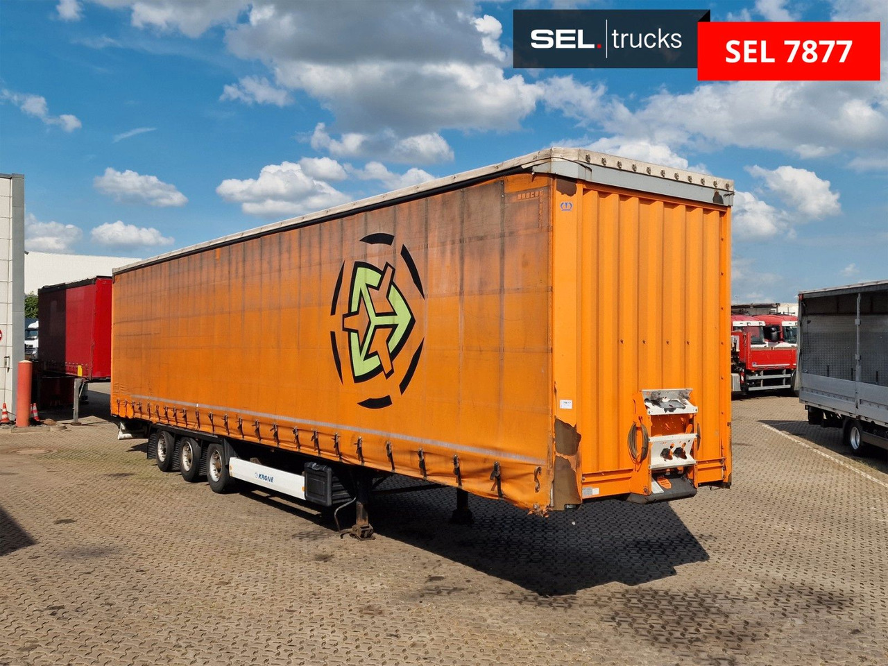Krone SD / Hubdach / EDSCHA / Mega - Semi-remorque rideaux coulissants: photos 3 Krone SD / Hubdach / EDSCHA / Mega - Semi-remorque rideaux coulissants: photos 3