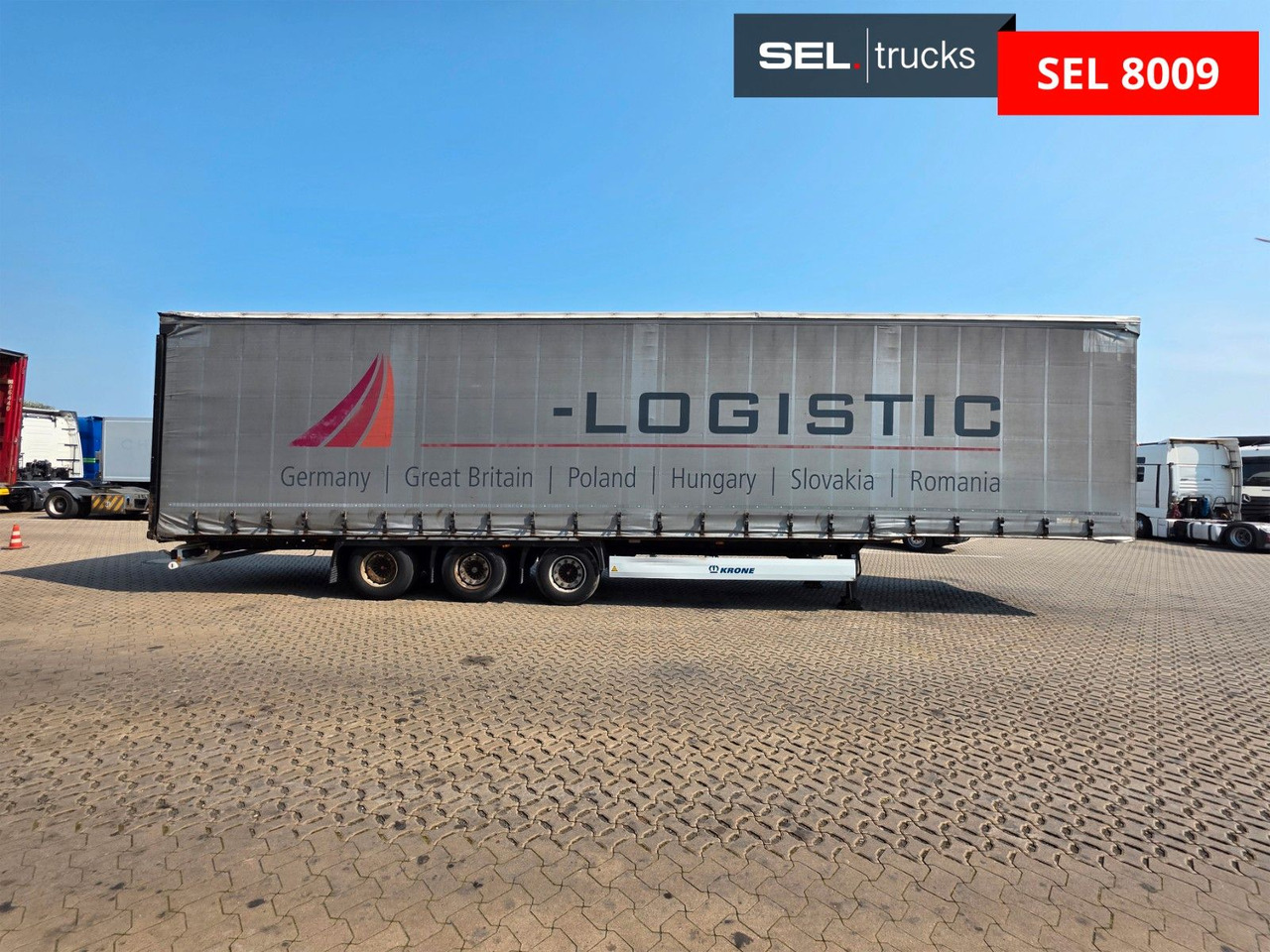 Krone SD / Hubdach / EDSCHA / Mega - Semi-remorque rideaux coulissants: photos 4 Krone SD / Hubdach / EDSCHA / Mega - Semi-remorque rideaux coulissants: photos 4