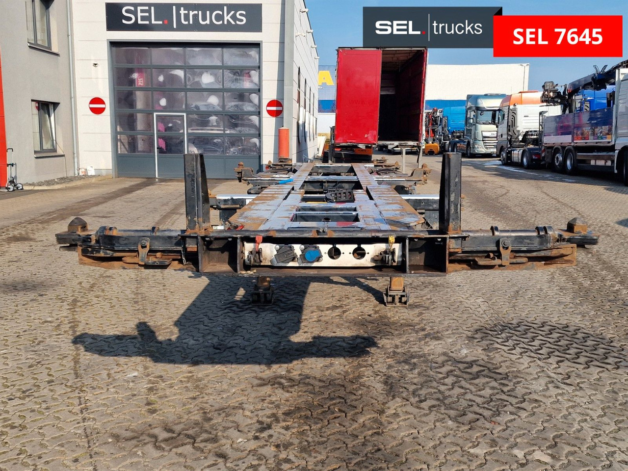 Krone SD / Teleskop / Liftachse - Semi-remorque porte-conteneur/ Caisse mobile: photos 2 Krone SD / Teleskop / Liftachse - Semi-remorque porte-conteneur/ Caisse mobile: photos 2