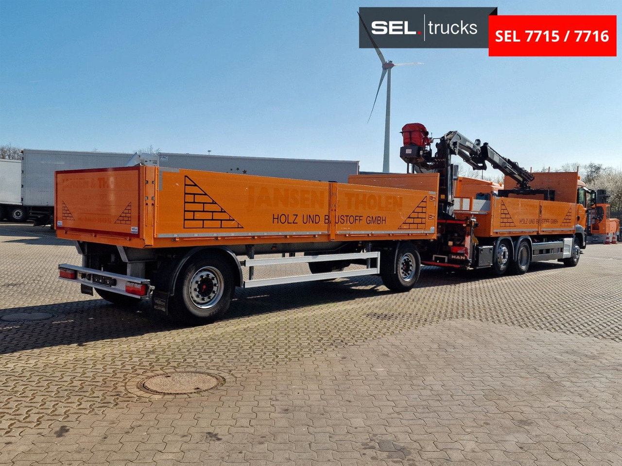 MAN TGS 26.420 6x2-4 BL / MKG HLK181/ Lenk/KOMPLETT - Camion grue: photos 5 MAN TGS 26.420 6x2-4 BL / MKG HLK181/ Lenk/KOMPLETT - Camion grue: photos 5