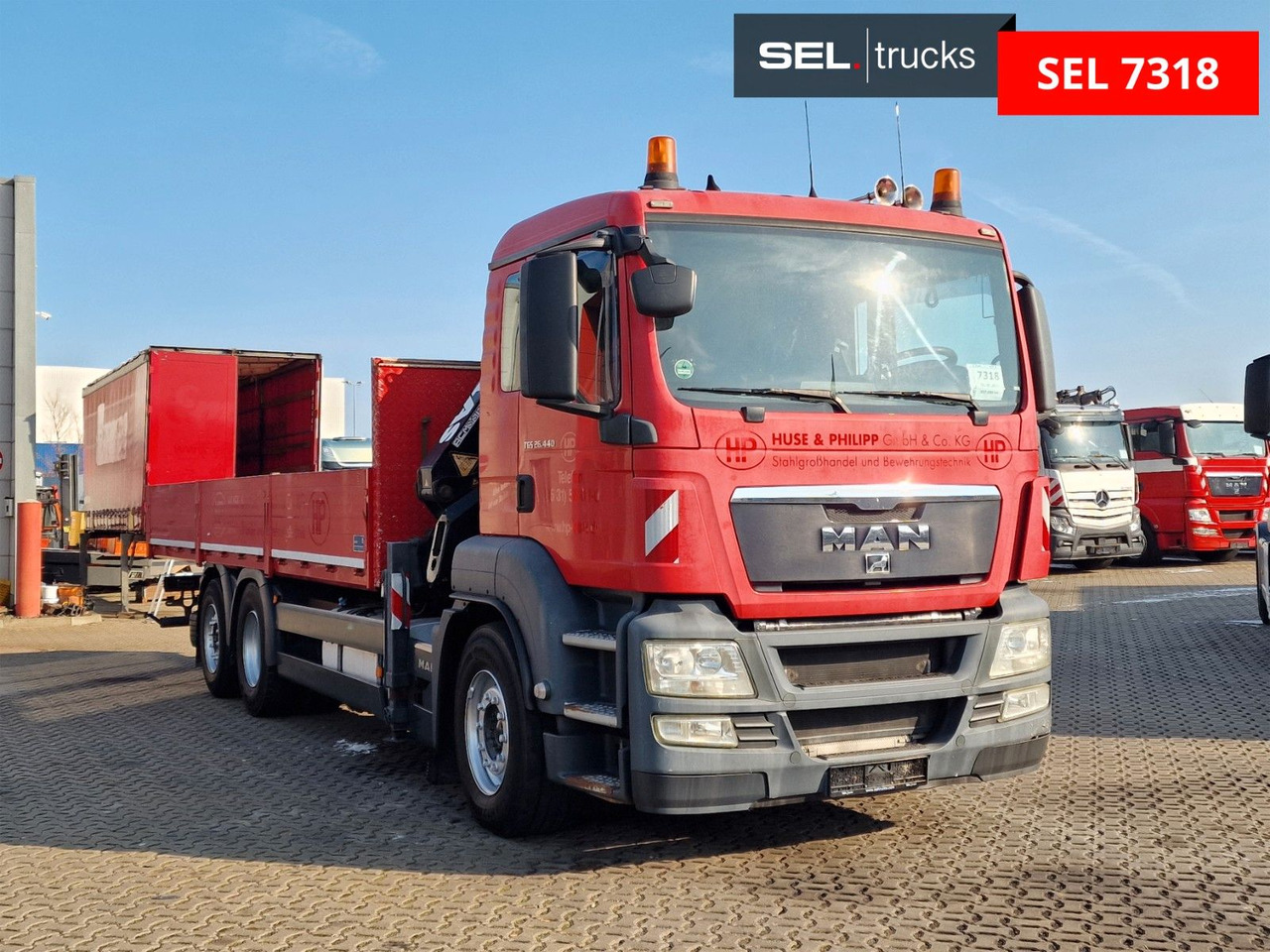 MAN TGS 26.440 6x2-2 BL/Fernbedien. /Lenkachse/Atlas - Camion grue: photos 3 MAN TGS 26.440 6x2-2 BL/Fernbedien. /Lenkachse/Atlas - Camion grue: photos 3