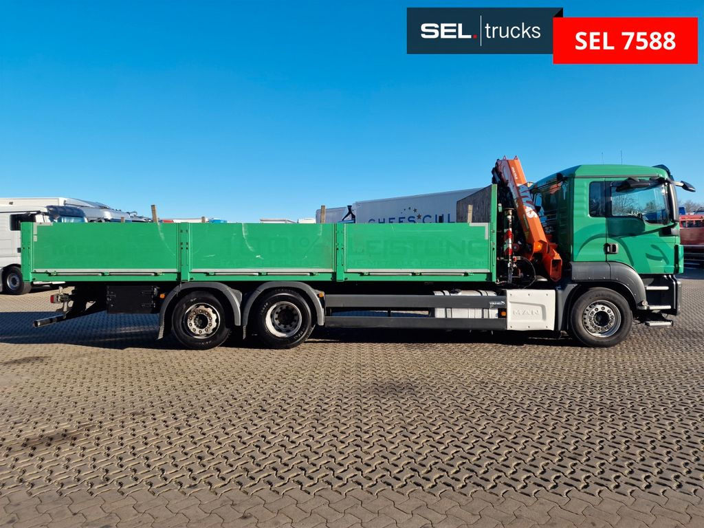 MAN TGS 26.460 6X2-4 BL / Intarder / Atlas 172.3E-A4 - Camion grue, Camion plateau: photos 4 MAN TGS 26.460 6X2-4 BL / Intarder / Atlas 172.3E-A4 - Camion grue, Camion plateau: photos 4