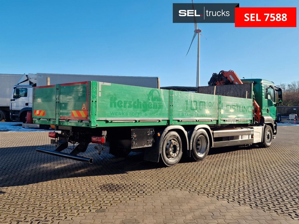 MAN TGS 26.460 6X2-4 BL / Intarder / Atlas 172.3E-A4 - Camion grue, Camion plateau: photos 5 MAN TGS 26.460 6X2-4 BL / Intarder / Atlas 172.3E-A4 - Camion grue, Camion plateau: photos 5