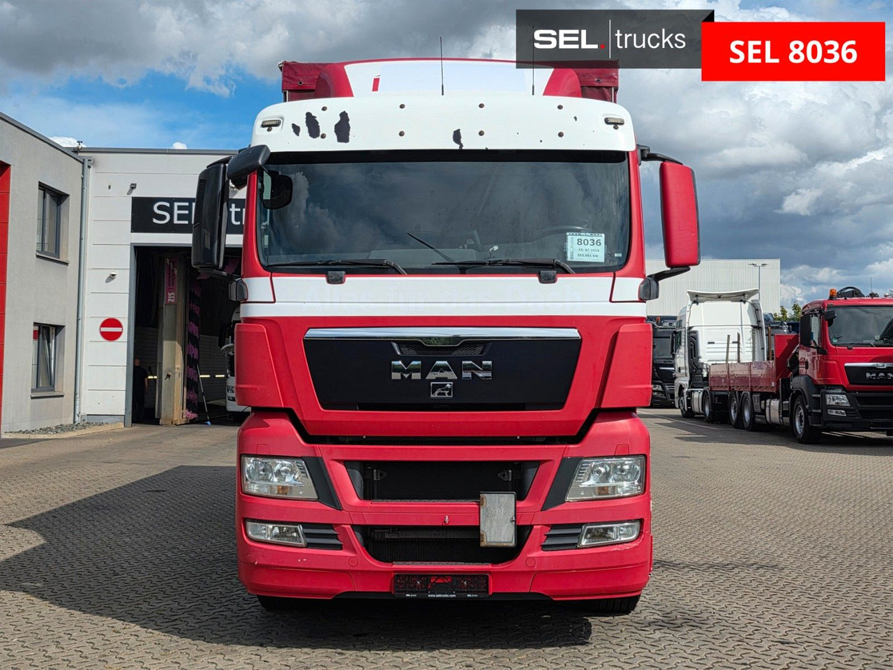 MAN TGX 26.360 6X2-2 LL / Intarder / Ldbw /Lenkachse - Camion à rideaux coulissants: photos 2 MAN TGX 26.360 6X2-2 LL / Intarder / Ldbw /Lenkachse - Camion à rideaux coulissants: photos 2
