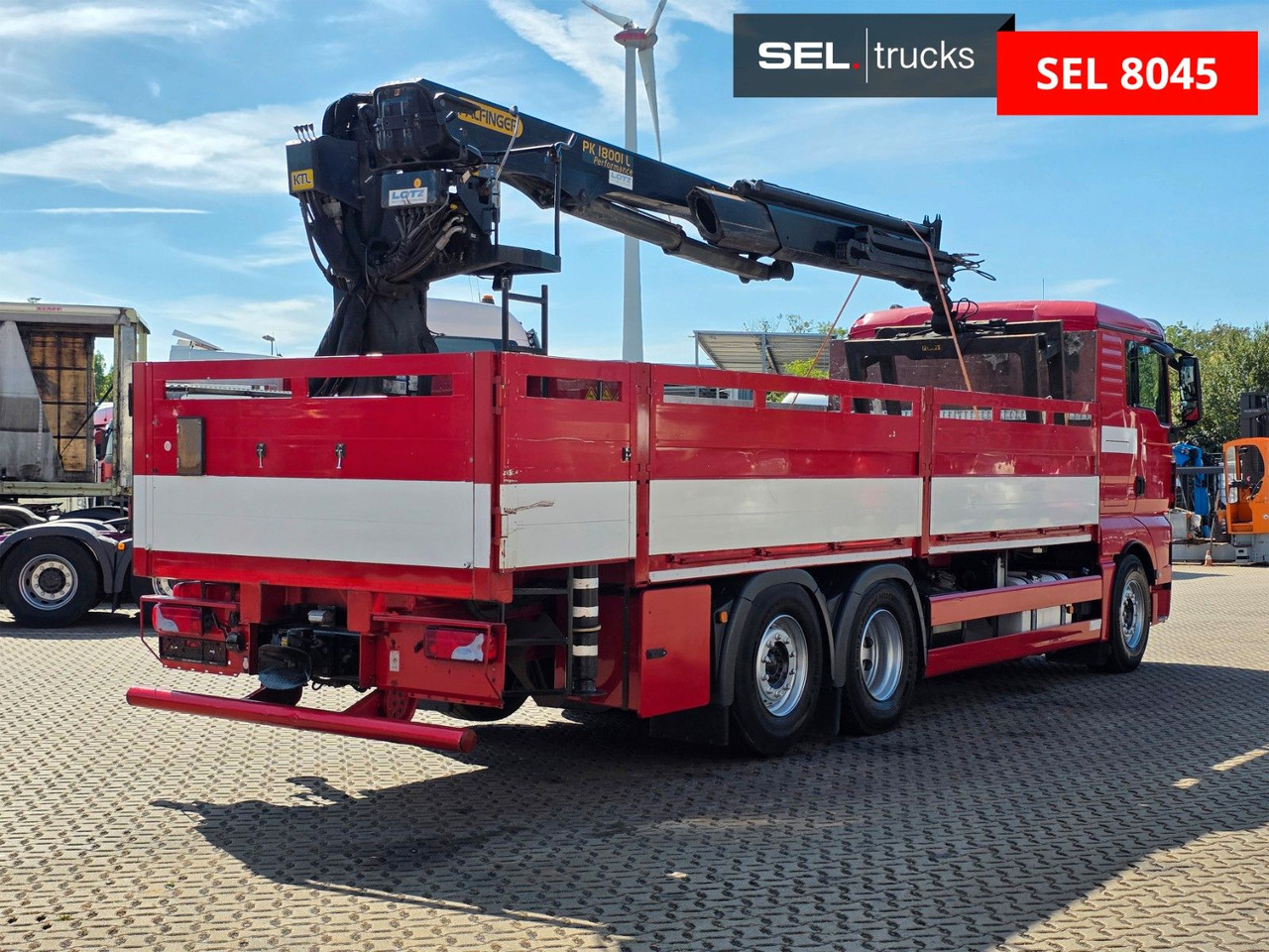 MAN TGX 26.400 6x2-2 LL / Ohne Fernbed. / Lenkachse - Camion grue: photos 5 MAN TGX 26.400 6x2-2 LL / Ohne Fernbed. / Lenkachse - Camion grue: photos 5