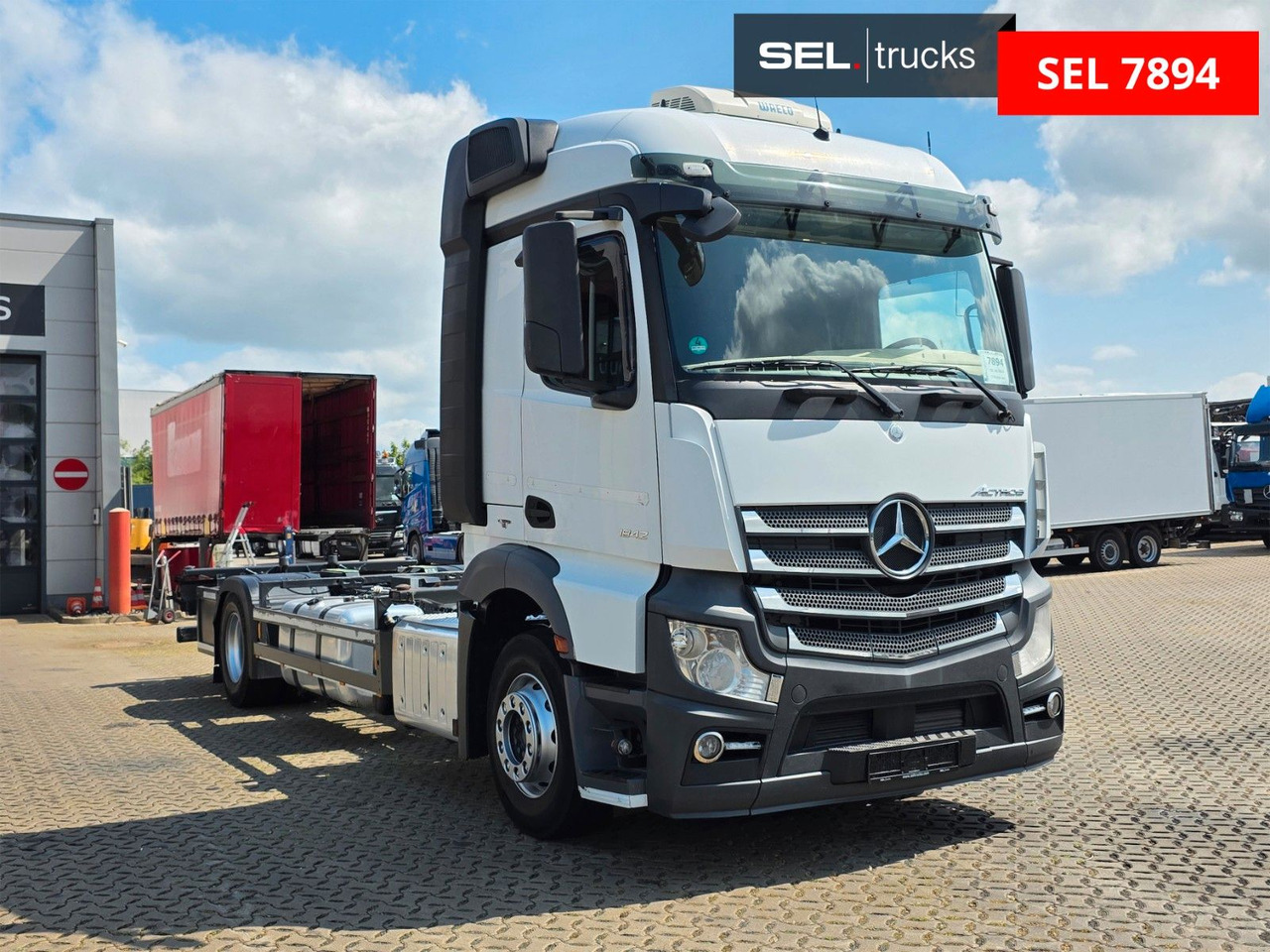 Mercedes-Benz Actros 1842 / Standklimaanlage - Camion porte-conteneur/ Caisse mobile: photos 3 Mercedes-Benz Actros 1842 / Standklimaanlage - Camion porte-conteneur/ Caisse mobile: photos 3
