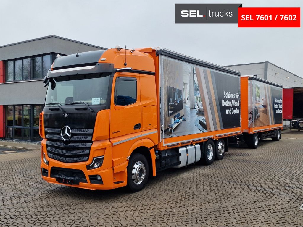 Mercedes-Benz Actros 2548 / Retarder / Aluklappen / Euro 6E - Camion à rideaux coulissants: photos 1 Mercedes-Benz Actros 2548 / Retarder / Aluklappen / Euro 6E - Camion à rideaux coulissants: photos 1