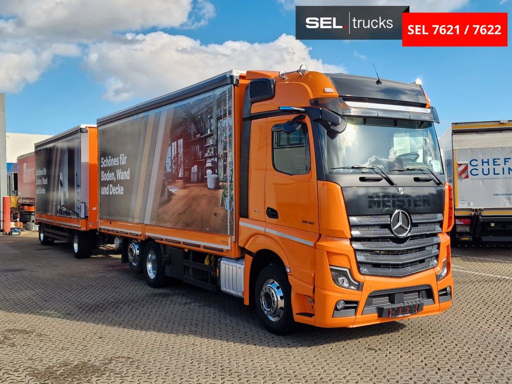 Mercedes-Benz Actros 2548 / Retarder / Aluklappen / Euro 6E Mercedes-Benz Actros 2548 / Retarder / Aluklappen / Euro 6E - Camion à rideaux coulissants: photos 3 Mercedes-Benz Actros 2548 / Retarder / Aluklappen / Euro 6E Mercedes-Benz Actros 2548 / Retarder / Aluklappen / Euro 6E - Camion à rideaux coulissants: photos 3