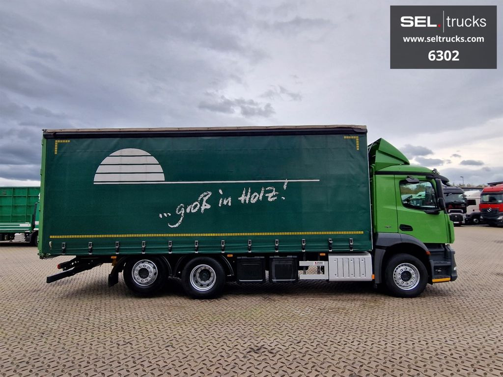 Mercedes-Benz Antos 2536 L / LENKACHSE / STERZANTE - Camion à rideaux coulissants: photos 4 Mercedes-Benz Antos 2536 L / LENKACHSE / STERZANTE - Camion à rideaux coulissants: photos 4