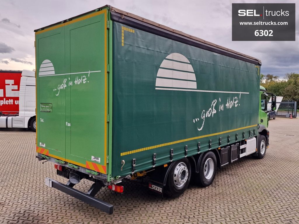 Mercedes-Benz Antos 2536 L / LENKACHSE / STERZANTE - Camion à rideaux coulissants: photos 5 Mercedes-Benz Antos 2536 L / LENKACHSE / STERZANTE - Camion à rideaux coulissants: photos 5