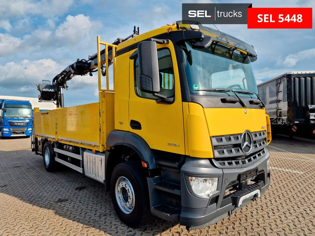 Mercedes-Benz Arocs 1830 / Atlas 105.2 - A2L / NEUE BATTERIEN - Camion grue: photos 3 Mercedes-Benz Arocs 1830 / Atlas 105.2 - A2L / NEUE BATTERIEN - Camion grue: photos 3