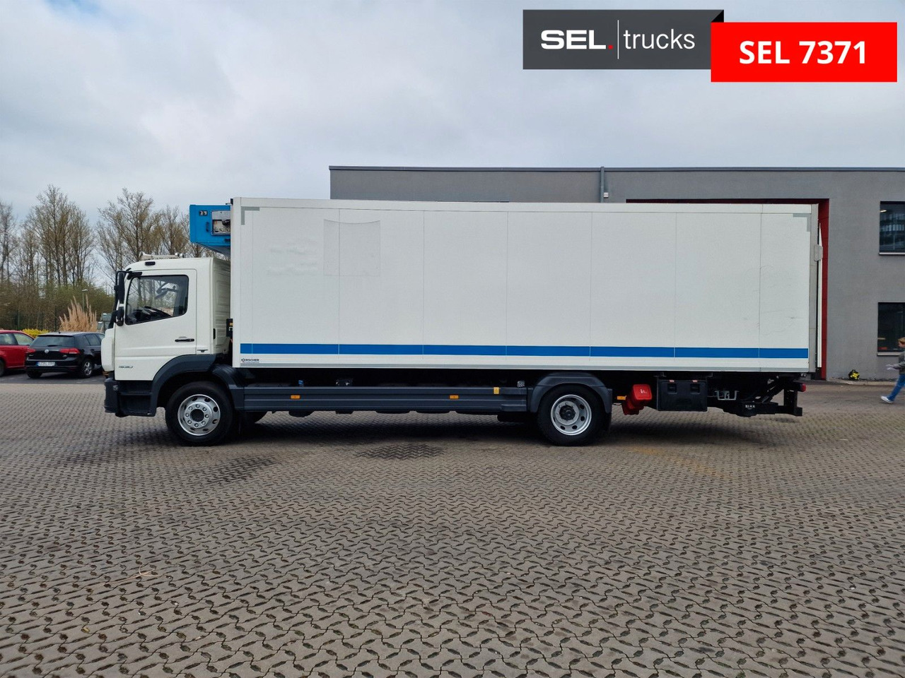 Camion frigorifique Mercedes-Benz Atego 1530 / Ladebordwand / Frigoblock FK25L: photos 8