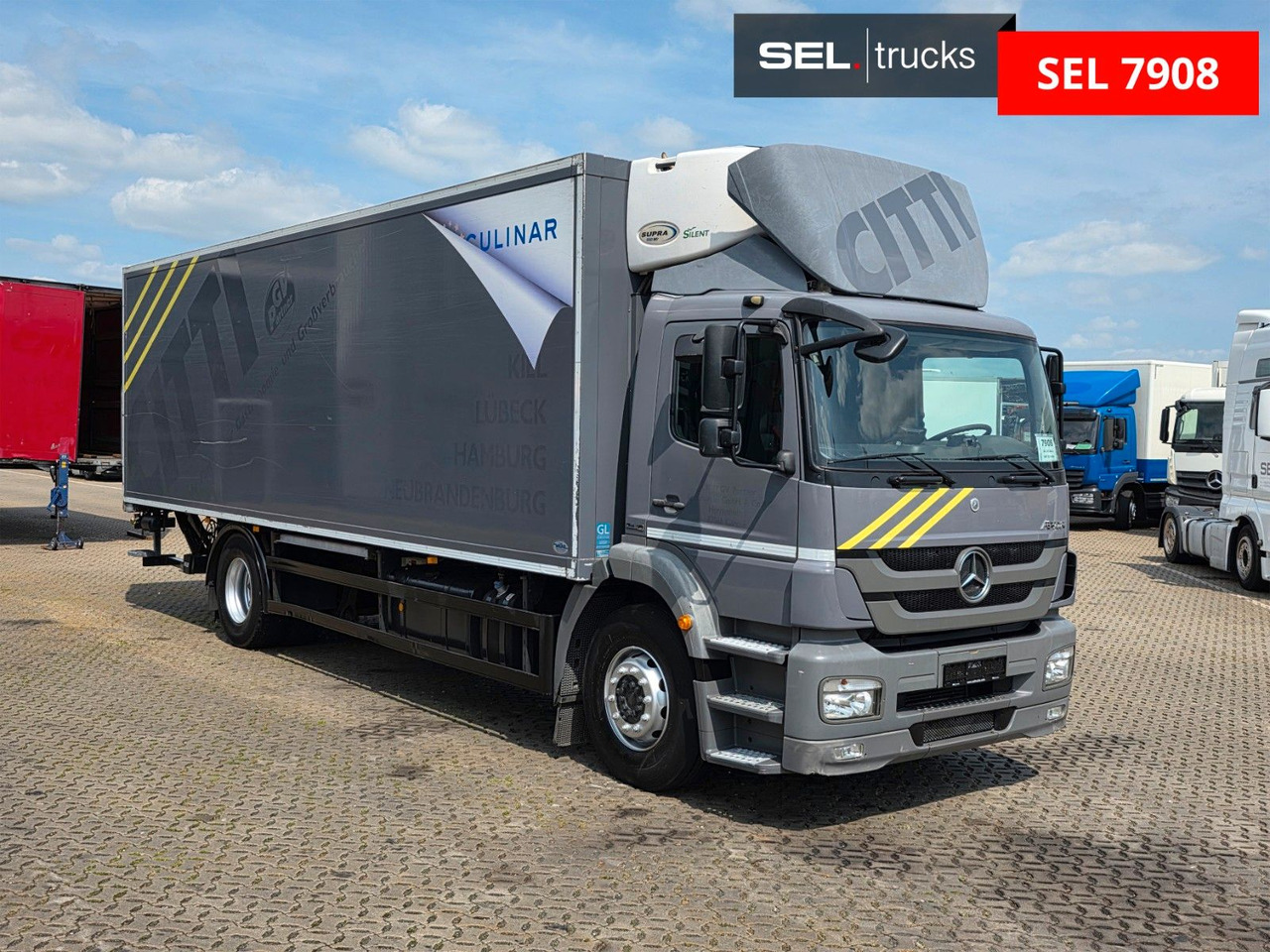 Mercedes-Benz Axor 1824L / Ladebordwand / Carrier Supra 950Mt - Camion frigorifique: photos 3 Mercedes-Benz Axor 1824L / Ladebordwand / Carrier Supra 950Mt - Camion frigorifique: photos 3