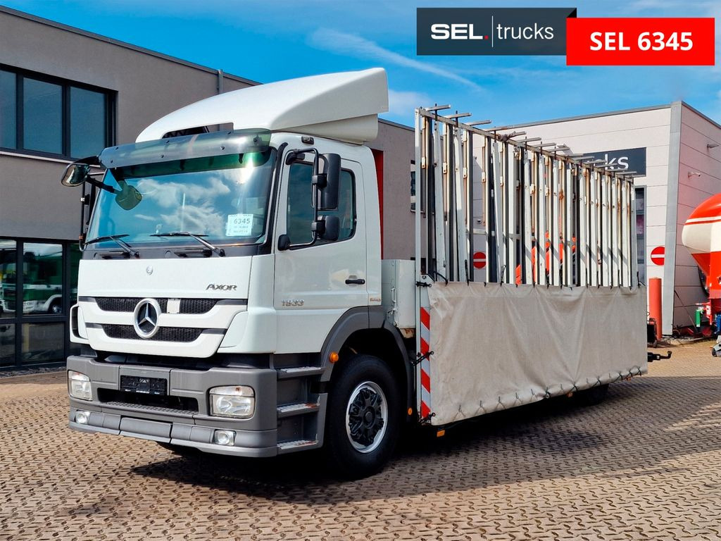 Mercedes-Benz Axor 1833L / Palfinger PK 12002-EH - Camion grue: photos 1 Mercedes-Benz Axor 1833L / Palfinger PK 12002-EH - Camion grue: photos 1